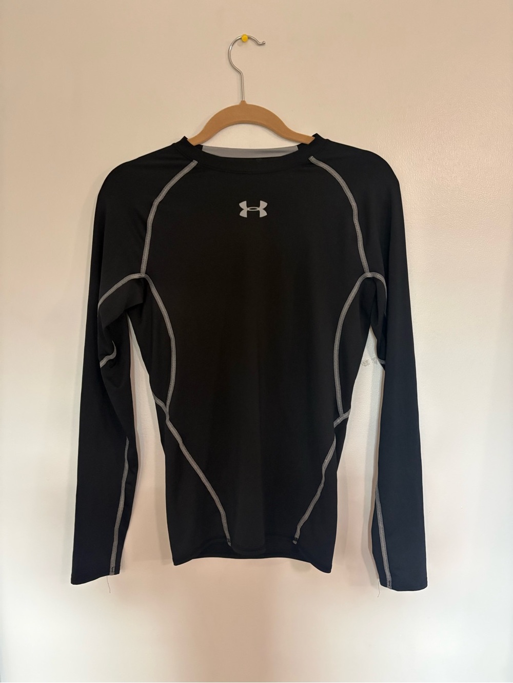 Under Armour Black Compression HeatGear Long Sleeve Top